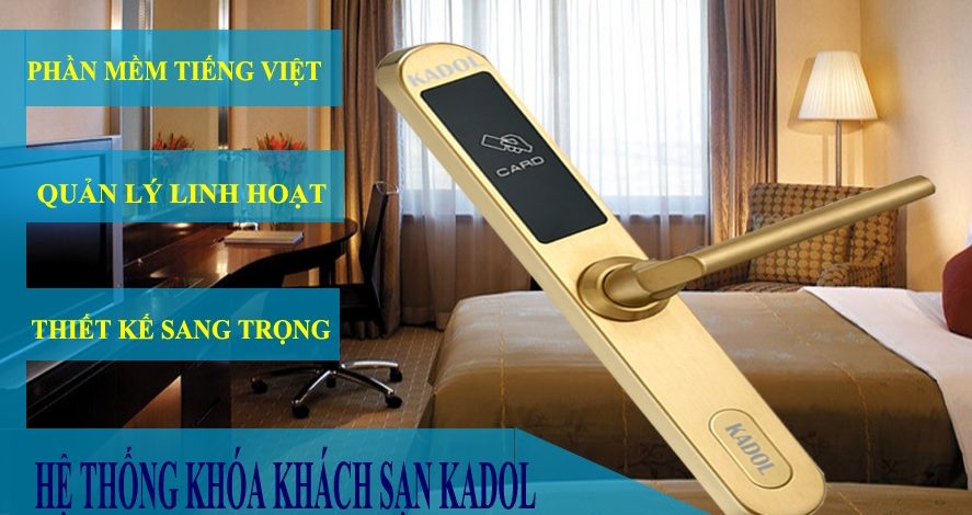 Giới Thiệu Khóa Thẻ Từ Khách Sạn KADOL phần mềm Tiếng Việt
